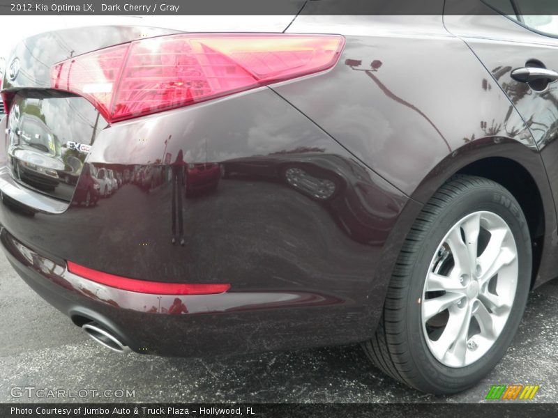 Dark Cherry / Gray 2012 Kia Optima LX