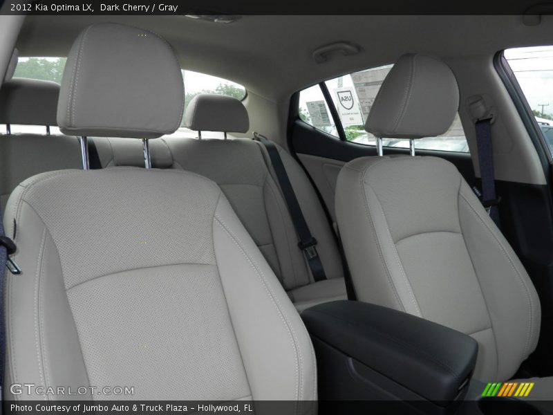 Dark Cherry / Gray 2012 Kia Optima LX