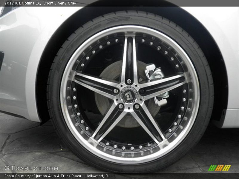 Bright Silver / Gray 2012 Kia Optima EX