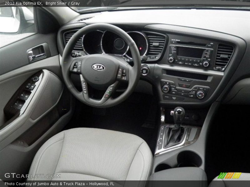 Bright Silver / Gray 2012 Kia Optima EX