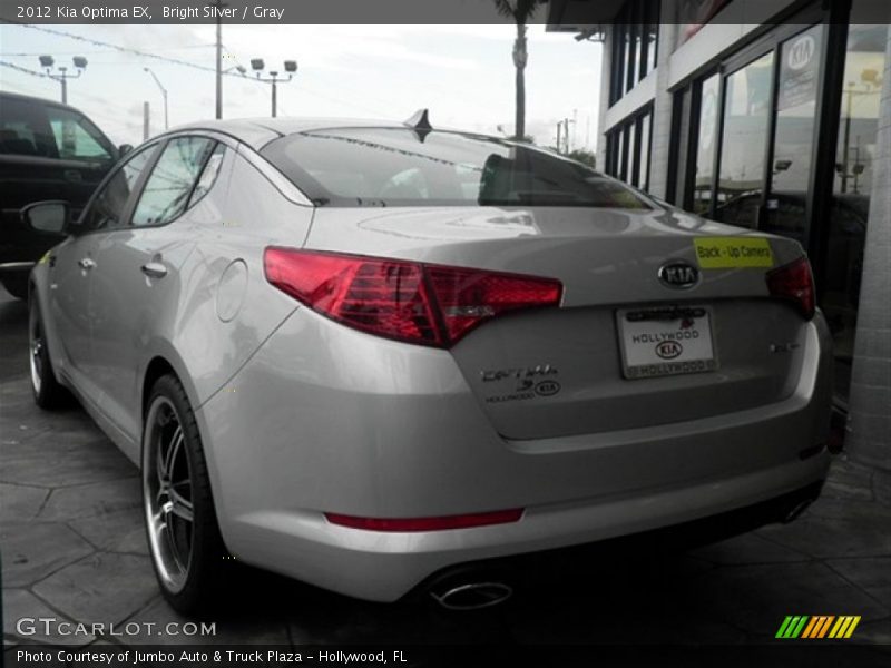Bright Silver / Gray 2012 Kia Optima EX