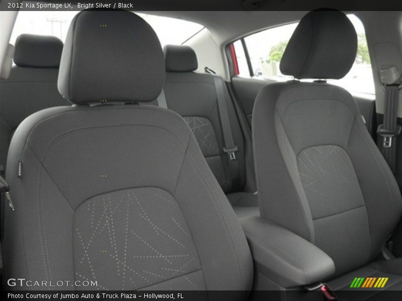 Bright Silver / Black 2012 Kia Sportage LX