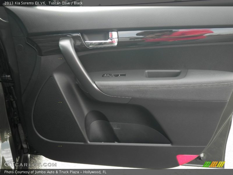 Tuscan Olive / Black 2013 Kia Sorento EX V6