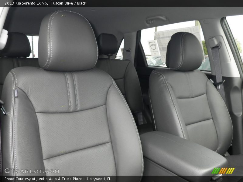 Tuscan Olive / Black 2013 Kia Sorento EX V6