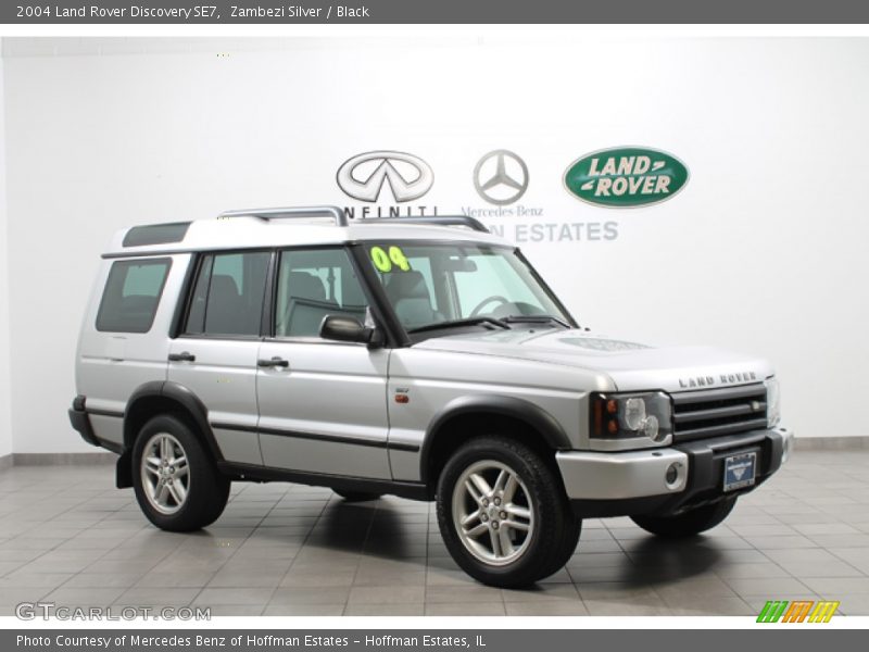 Zambezi Silver / Black 2004 Land Rover Discovery SE7