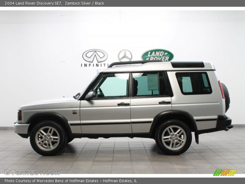Zambezi Silver / Black 2004 Land Rover Discovery SE7