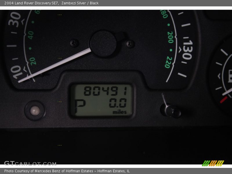 Zambezi Silver / Black 2004 Land Rover Discovery SE7