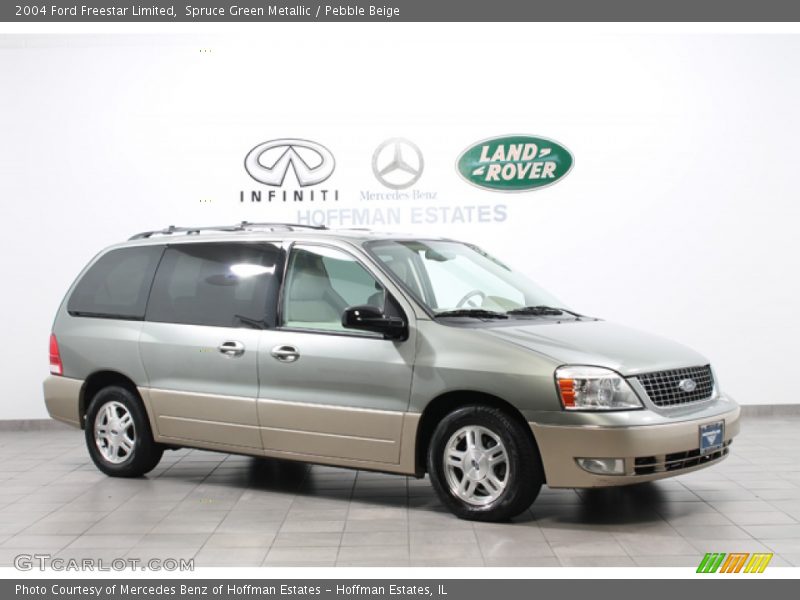 Spruce Green Metallic / Pebble Beige 2004 Ford Freestar Limited