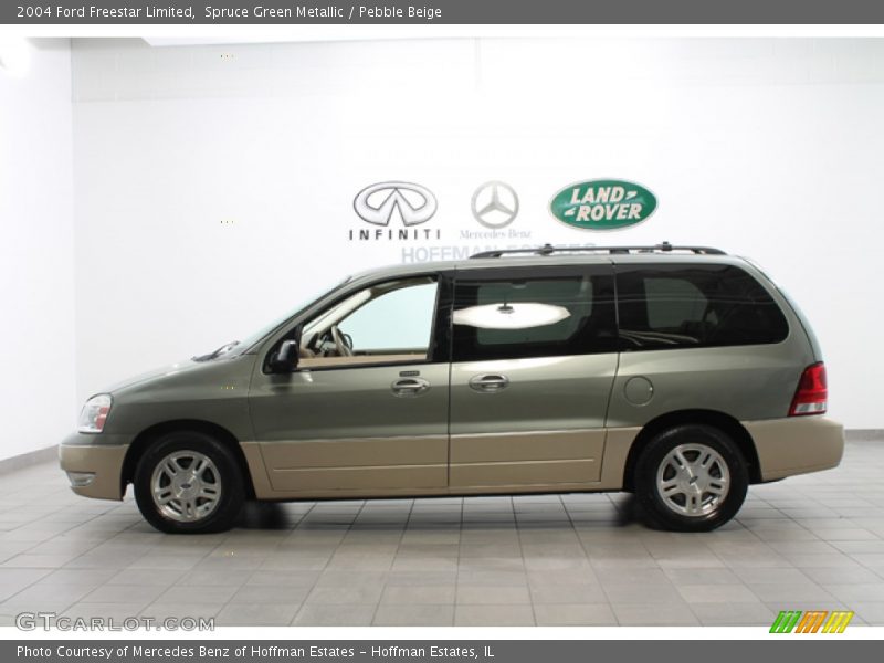 Spruce Green Metallic / Pebble Beige 2004 Ford Freestar Limited