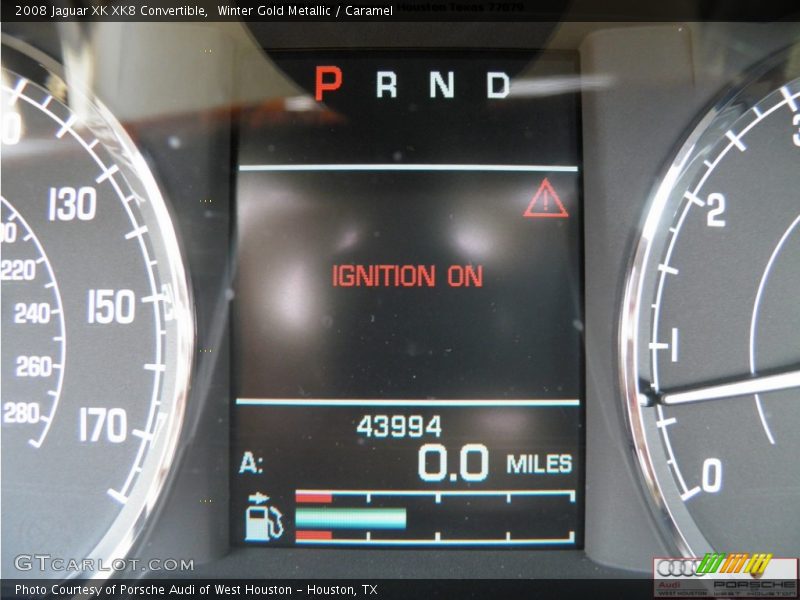 Winter Gold Metallic / Caramel 2008 Jaguar XK XK8 Convertible