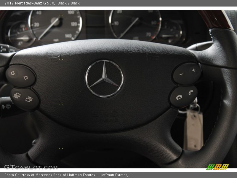 Black / Black 2012 Mercedes-Benz G 550