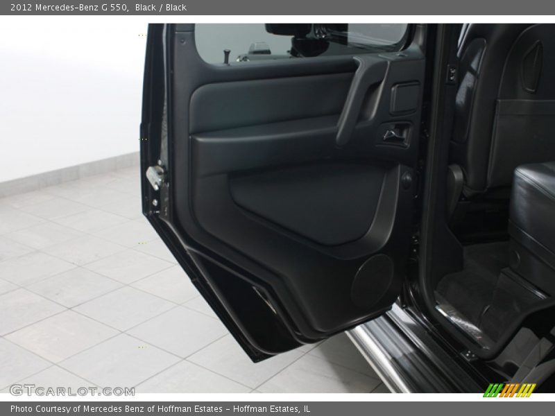 Black / Black 2012 Mercedes-Benz G 550