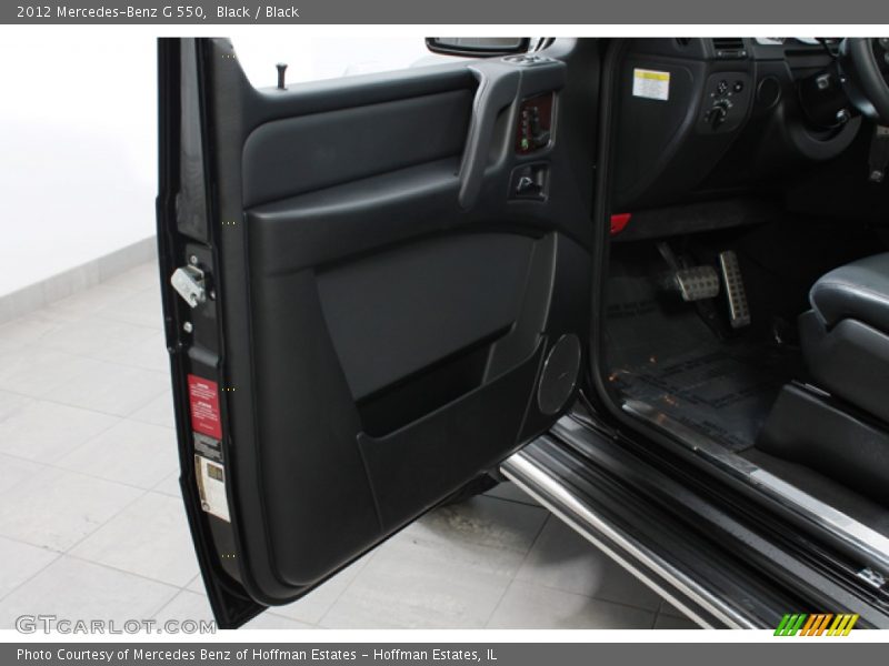 Black / Black 2012 Mercedes-Benz G 550