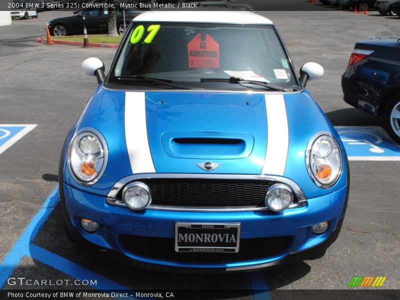 Mystic Blue Metallic / Black 2004 BMW 3 Series 325i Convertible