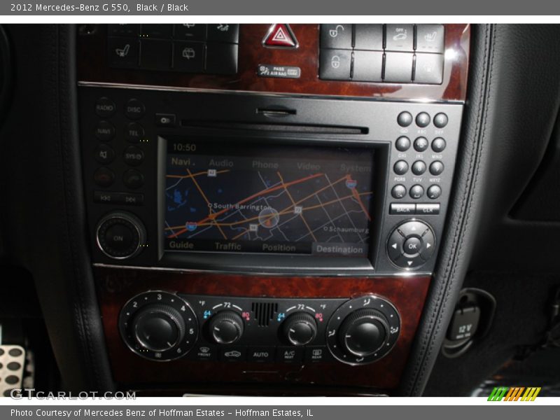 Black / Black 2012 Mercedes-Benz G 550