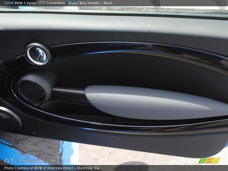Mystic Blue Metallic / Black 2004 BMW 3 Series 325i Convertible