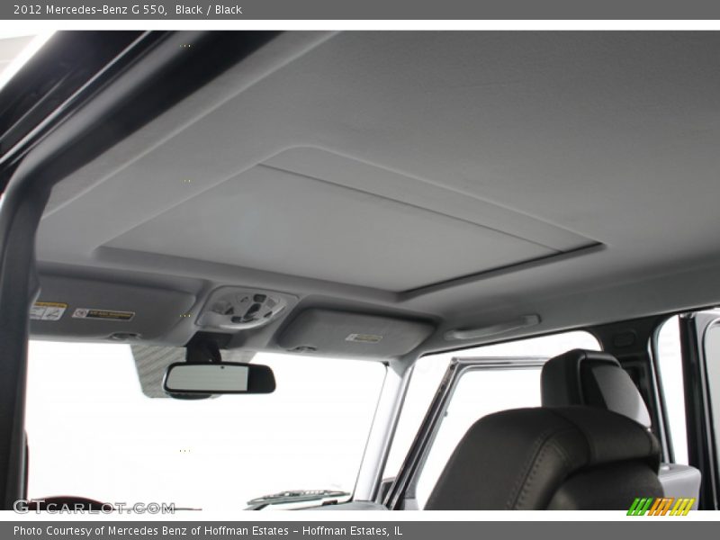 Black / Black 2012 Mercedes-Benz G 550