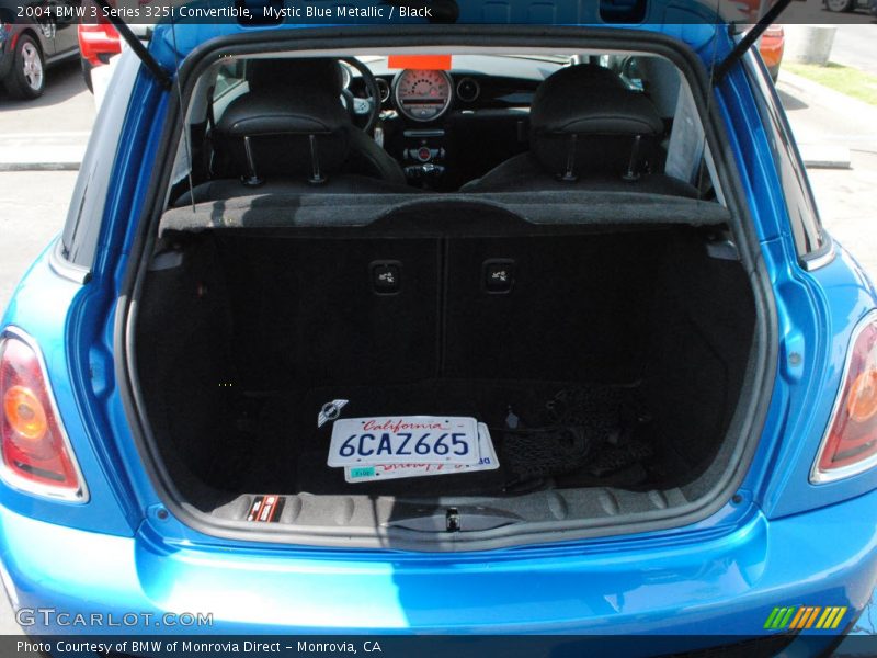 Mystic Blue Metallic / Black 2004 BMW 3 Series 325i Convertible