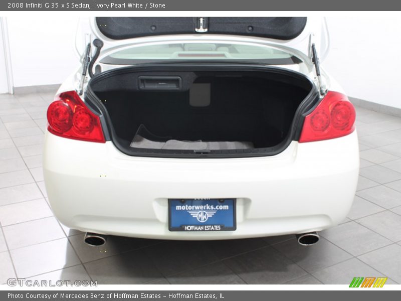 Ivory Pearl White / Stone 2008 Infiniti G 35 x S Sedan