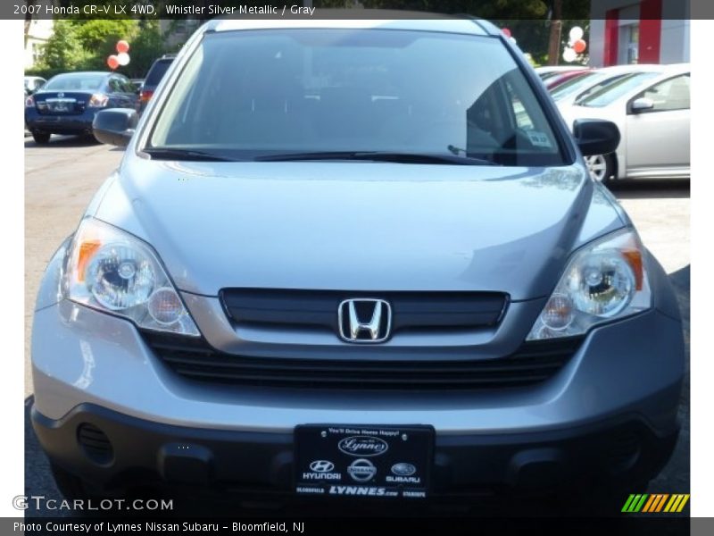 Whistler Silver Metallic / Gray 2007 Honda CR-V LX 4WD