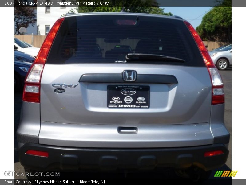 Whistler Silver Metallic / Gray 2007 Honda CR-V LX 4WD