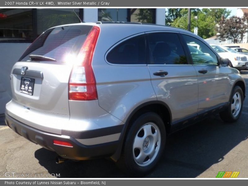 Whistler Silver Metallic / Gray 2007 Honda CR-V LX 4WD