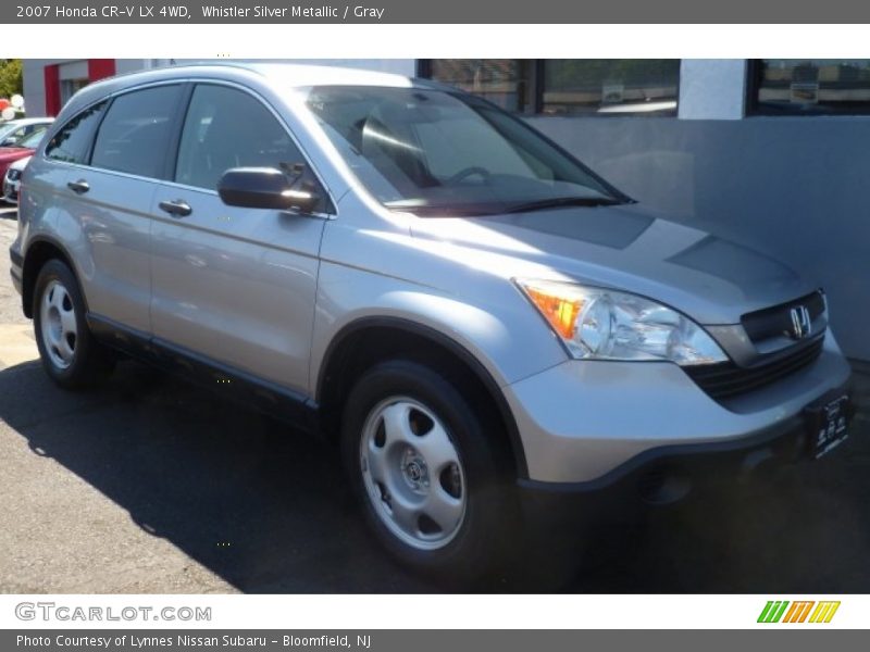 Whistler Silver Metallic / Gray 2007 Honda CR-V LX 4WD