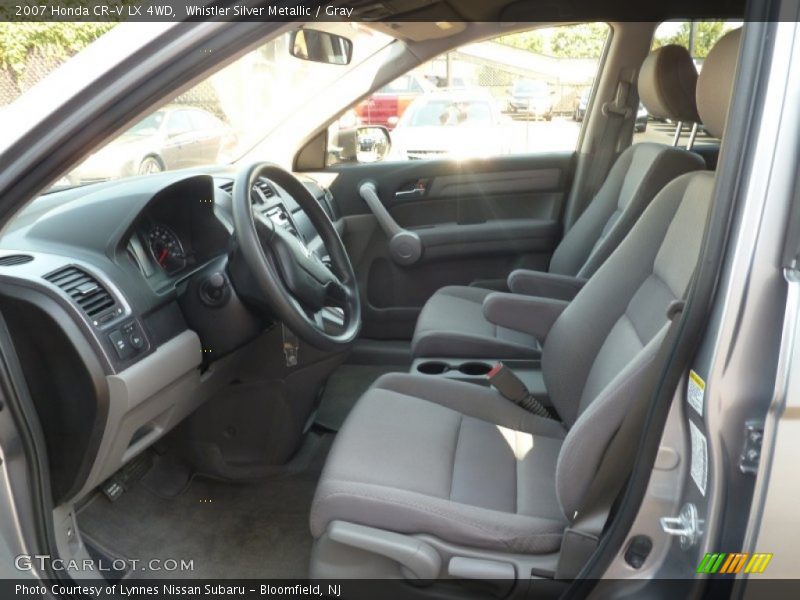 Whistler Silver Metallic / Gray 2007 Honda CR-V LX 4WD