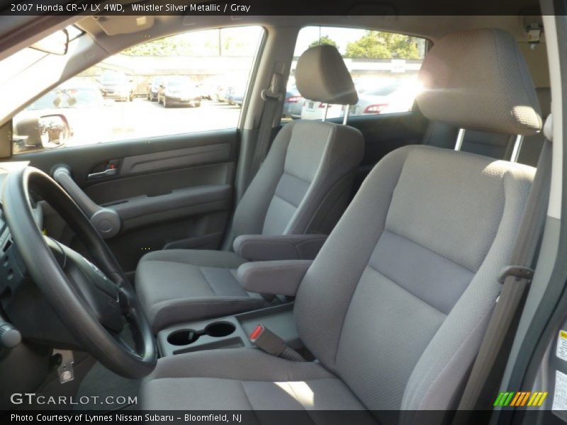 Whistler Silver Metallic / Gray 2007 Honda CR-V LX 4WD