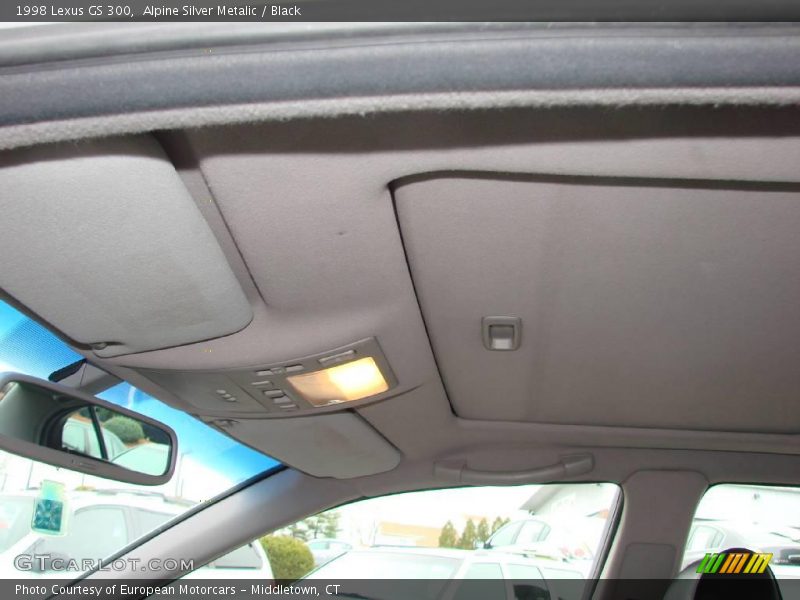 Alpine Silver Metalic / Black 1998 Lexus GS 300
