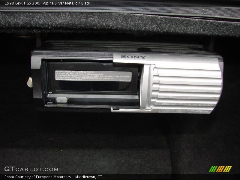Alpine Silver Metalic / Black 1998 Lexus GS 300