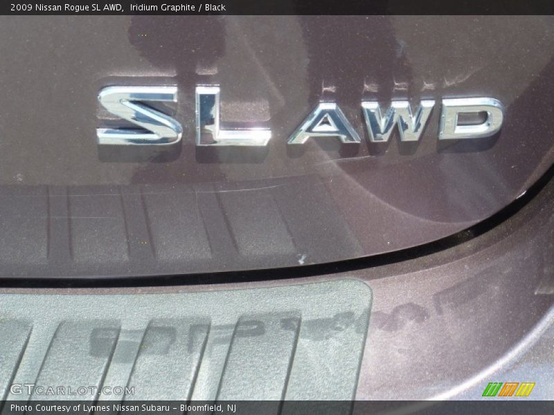 Iridium Graphite / Black 2009 Nissan Rogue SL AWD