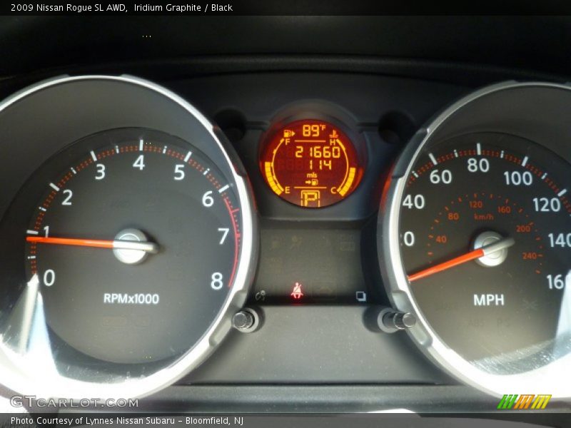 Iridium Graphite / Black 2009 Nissan Rogue SL AWD