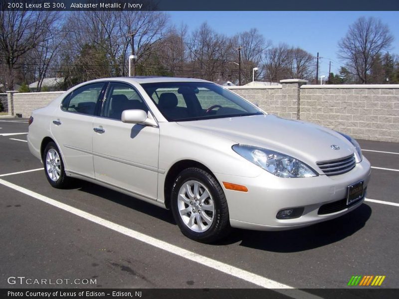 Alabaster Metallic / Ivory 2002 Lexus ES 300