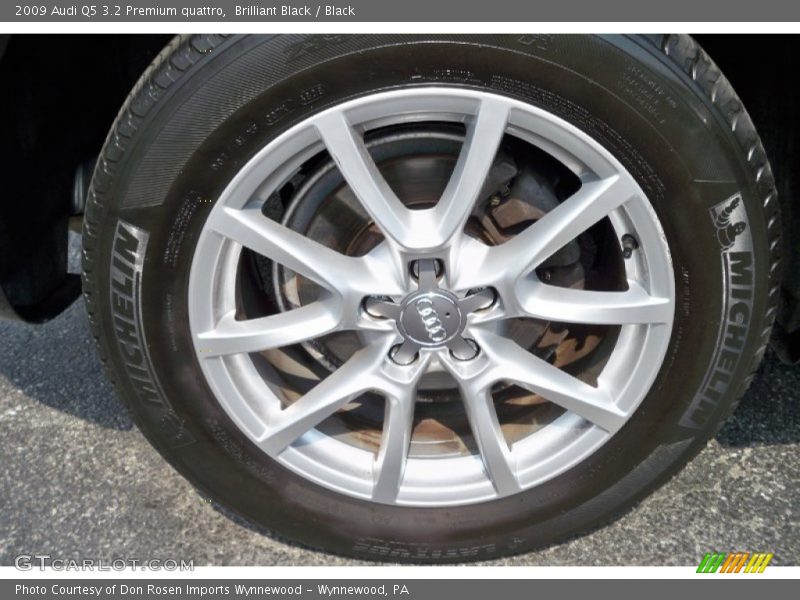 Brilliant Black / Black 2009 Audi Q5 3.2 Premium quattro