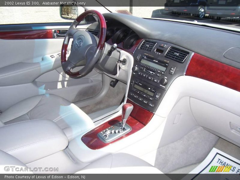 Alabaster Metallic / Ivory 2002 Lexus ES 300