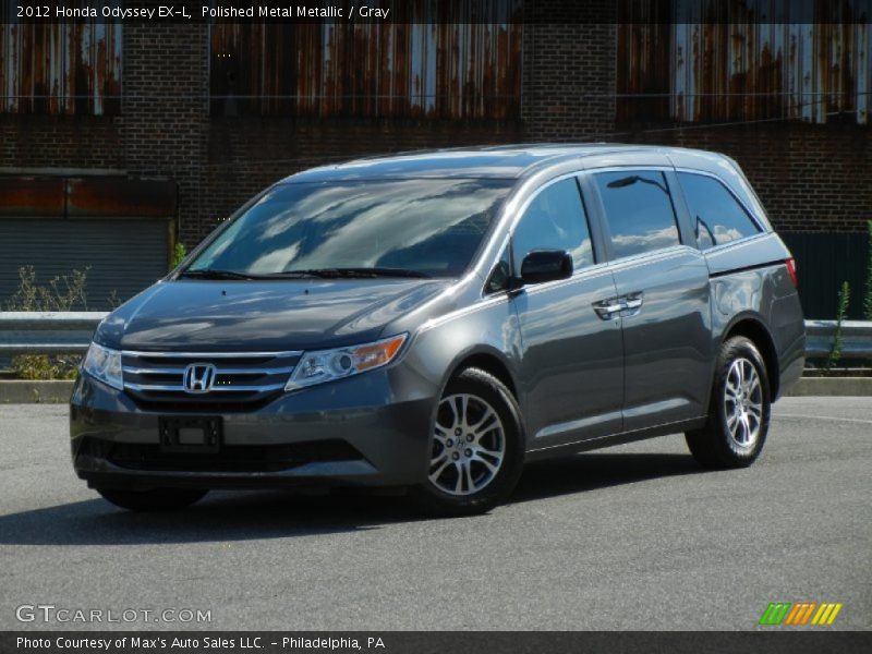 Polished Metal Metallic / Gray 2012 Honda Odyssey EX-L