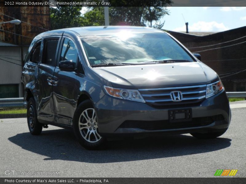 Polished Metal Metallic / Gray 2012 Honda Odyssey EX-L