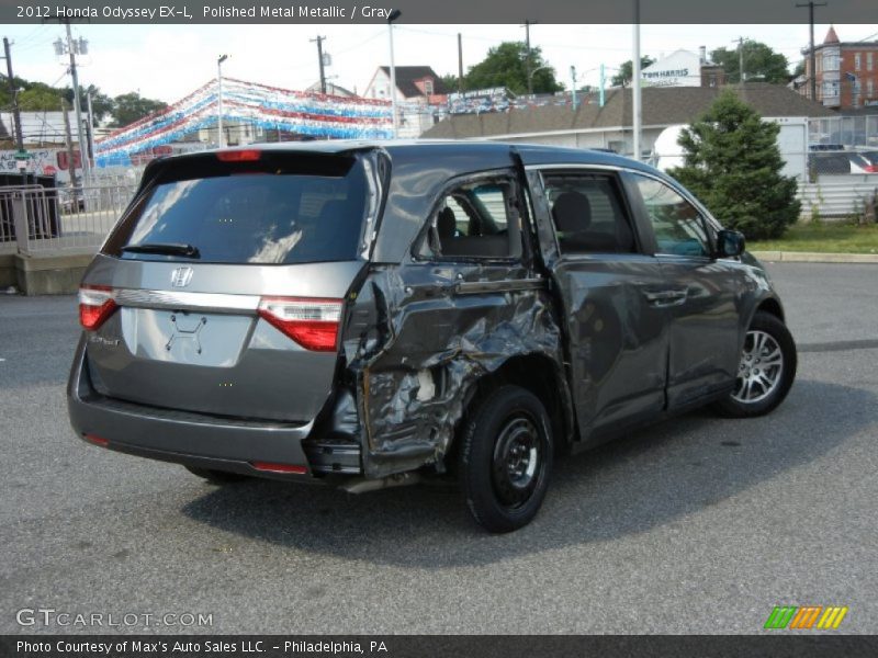 Polished Metal Metallic / Gray 2012 Honda Odyssey EX-L
