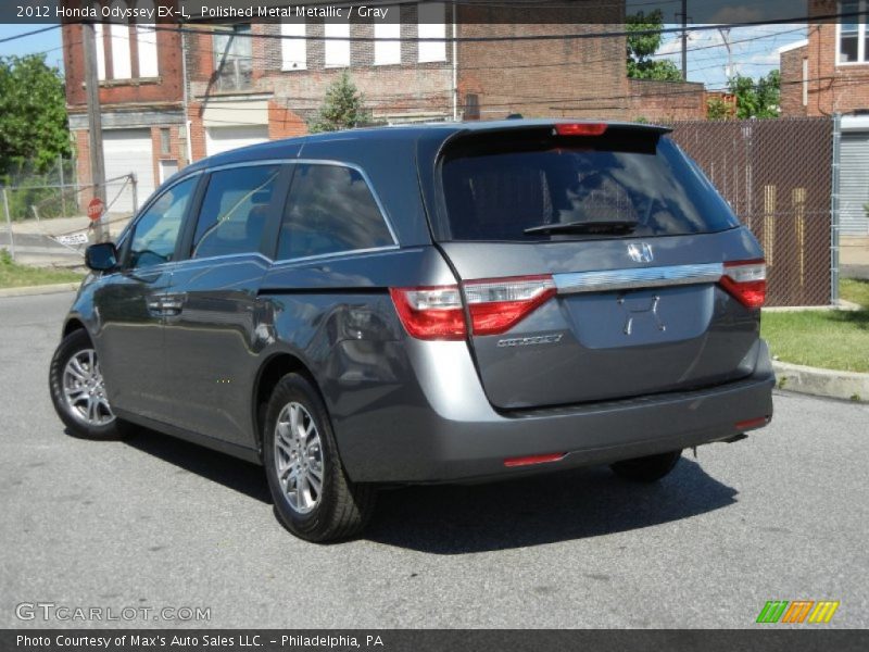 Polished Metal Metallic / Gray 2012 Honda Odyssey EX-L