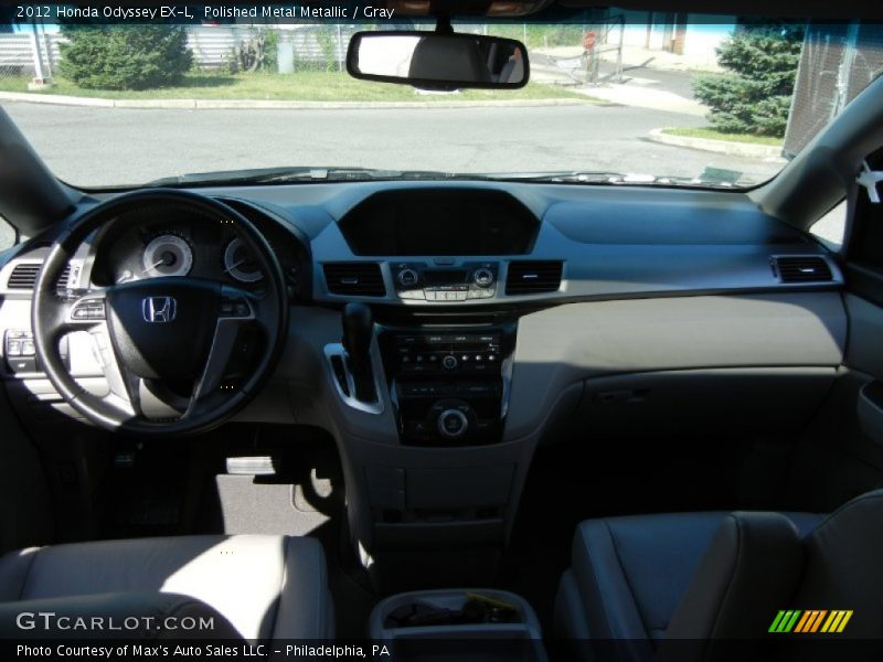 Polished Metal Metallic / Gray 2012 Honda Odyssey EX-L