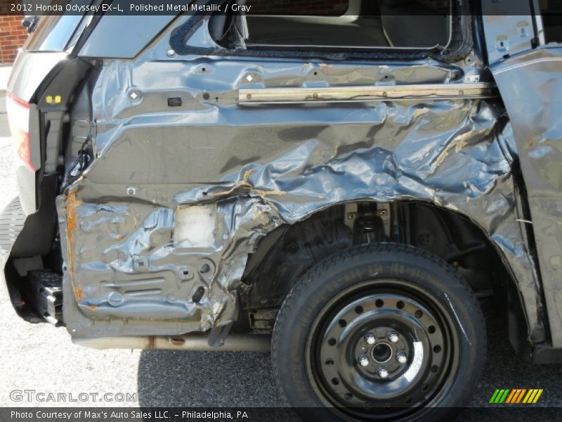 Polished Metal Metallic / Gray 2012 Honda Odyssey EX-L