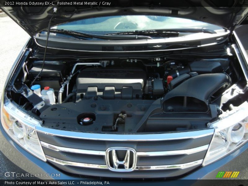 Polished Metal Metallic / Gray 2012 Honda Odyssey EX-L