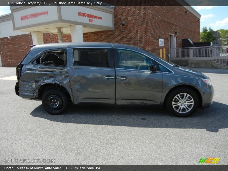 Polished Metal Metallic / Gray 2012 Honda Odyssey EX-L