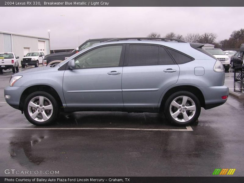 Breakwater Blue Metallic / Light Gray 2004 Lexus RX 330