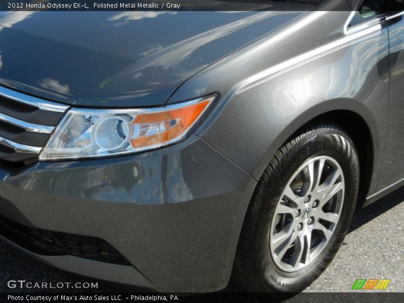 Polished Metal Metallic / Gray 2012 Honda Odyssey EX-L