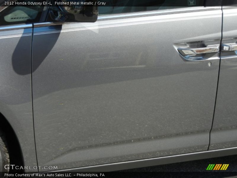 Polished Metal Metallic / Gray 2012 Honda Odyssey EX-L