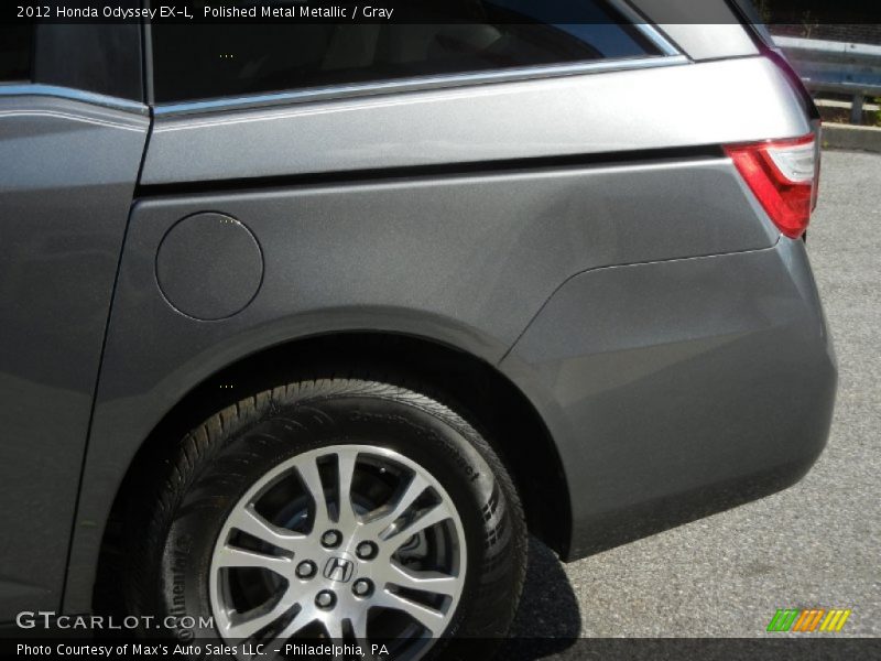 Polished Metal Metallic / Gray 2012 Honda Odyssey EX-L