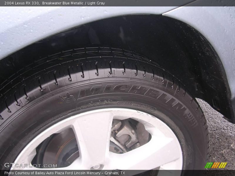 Breakwater Blue Metallic / Light Gray 2004 Lexus RX 330