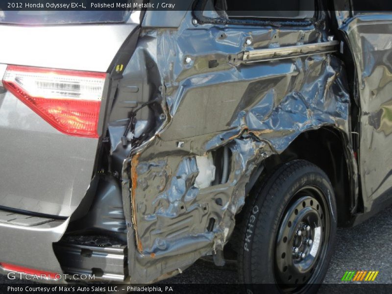 Polished Metal Metallic / Gray 2012 Honda Odyssey EX-L